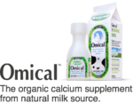 Omical: The organic calcium supplement from natural milk source.